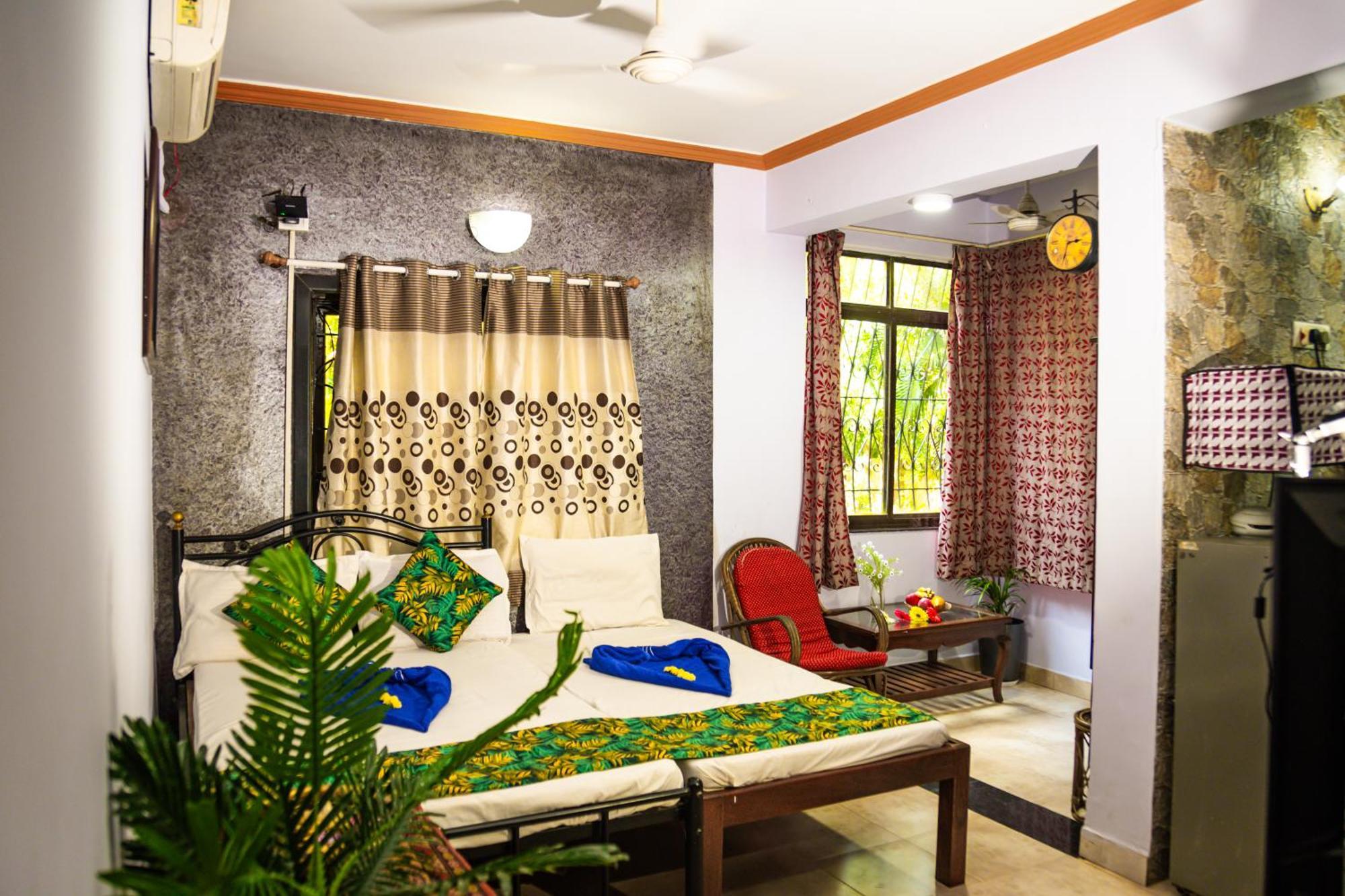 Bbn Serviced Apartment Calangute Quarto foto