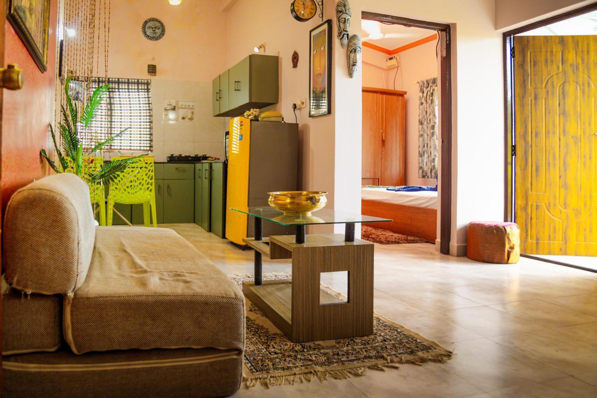 Bbn Serviced Apartment Calangute Quarto foto