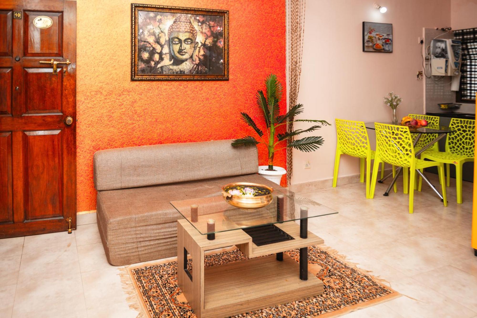Bbn Serviced Apartment Calangute Quarto foto